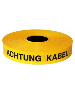 Kelmaplast Trassenwarnband "Achtung Kabel"
