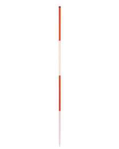Fluchtstab Stahlrohr rot/weiß 2,0 m