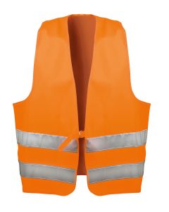 wicaTex Warn-Weste Textil, orange